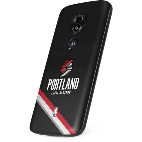 NBA Portland Trail Blazers Away Jersey Moto E5 Play Skin